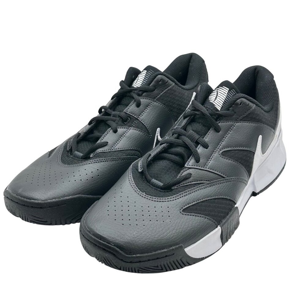 Men's Nike Court Lite 4 Tennis Shoes Sneakers Black/White FD6574-001 Sz 13 NEW